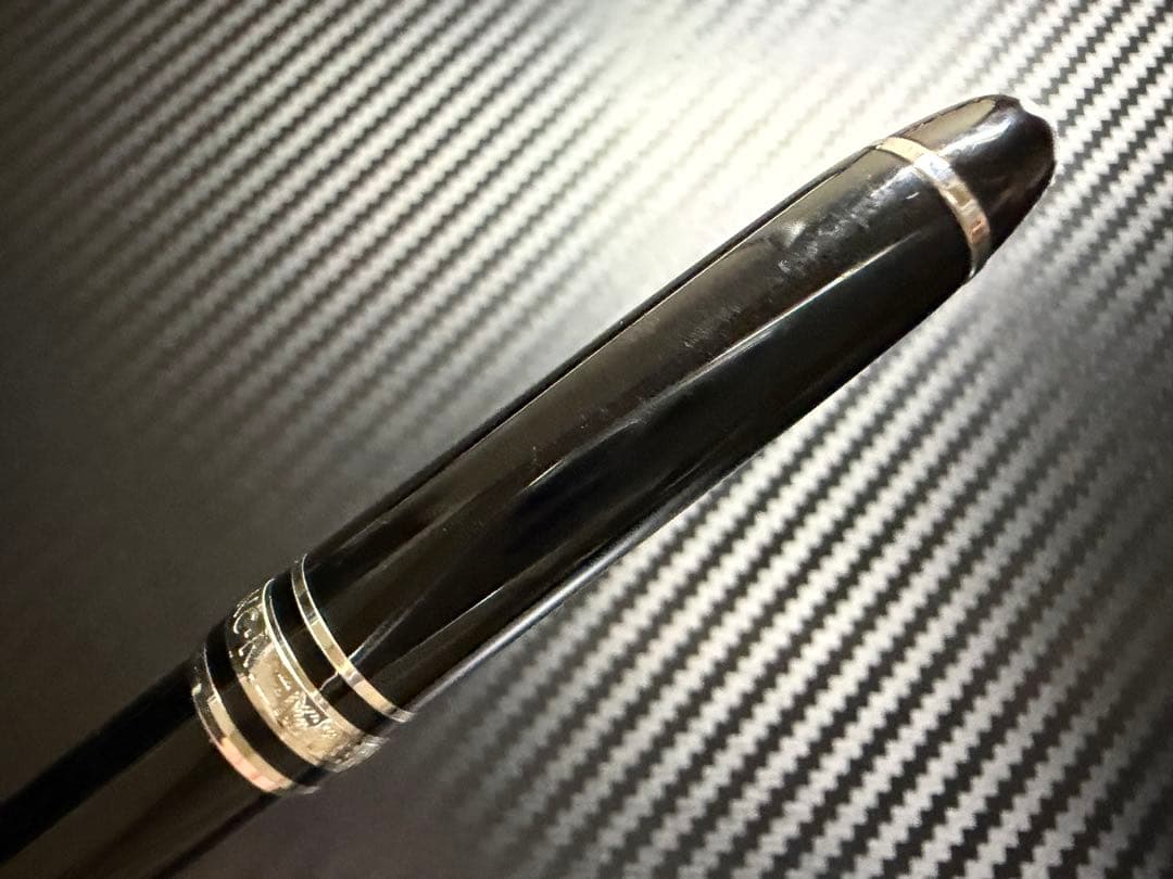 美品 モンブラン マイスターシュテュック P116 プラチナライン ボールペン