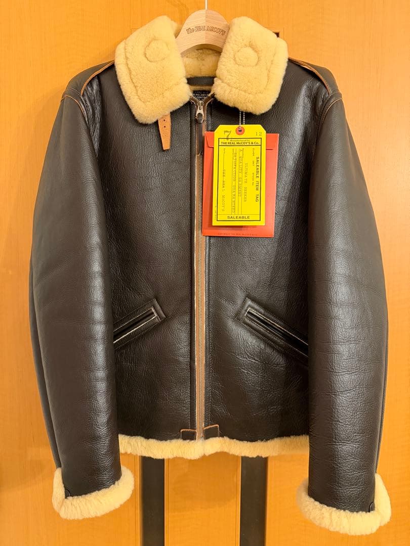 新品同様　THE REAL McCOY'S リアルマッコイズ　B-6サイズ38