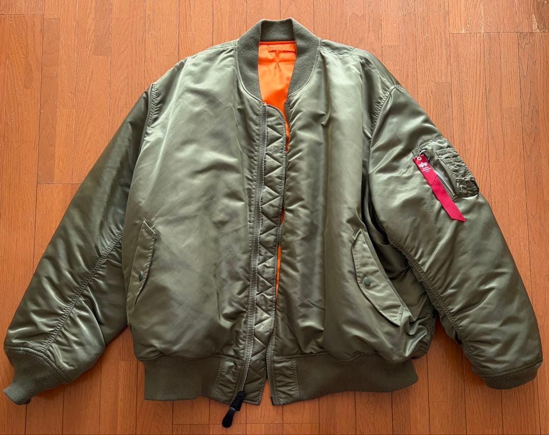 ALPHA MA-1 フライトジャケット ビッグサイズ 5L