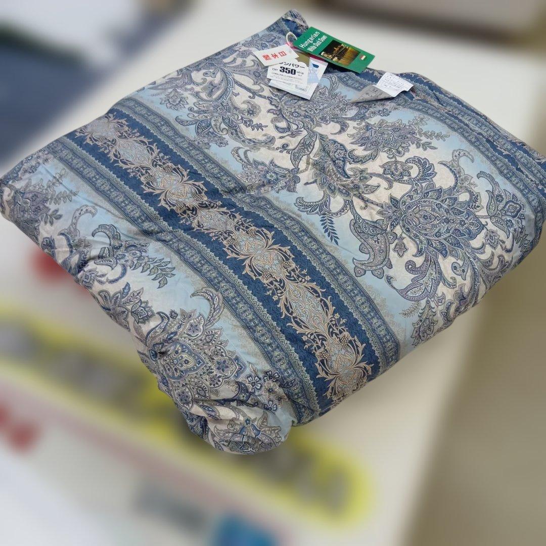 ダウンケット　ハンガリーホワイトダックダウン93% 0.3kg 薄い掛布団