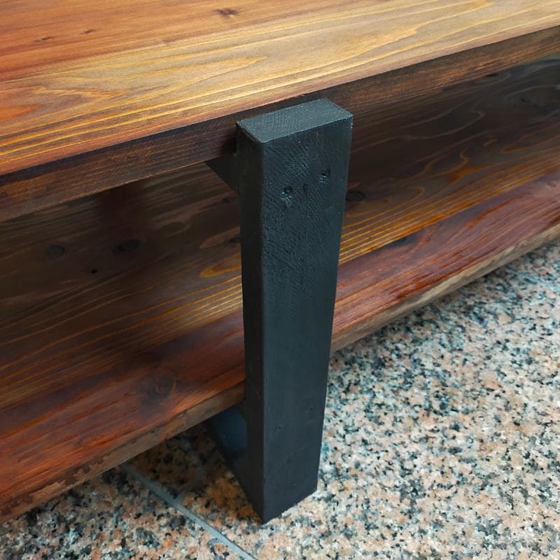 テレビ台 150 アンティーク テレビボード 木製 ハンドメイド シェルフ 本棚