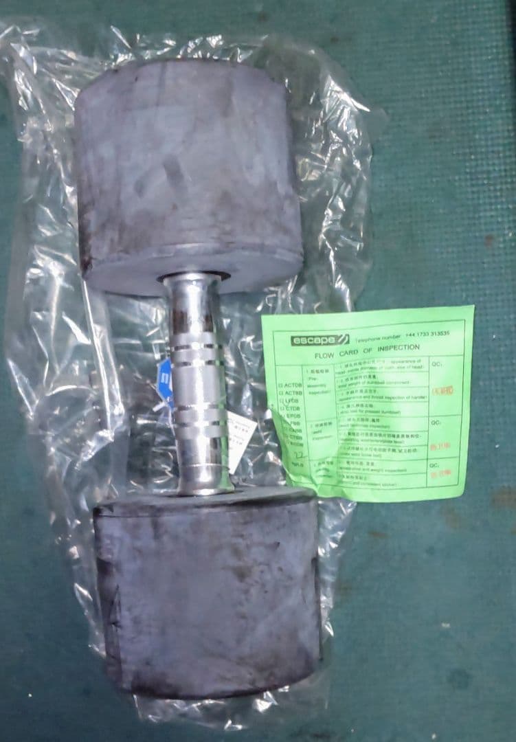 Lifefitness 22kgダンベル 1個