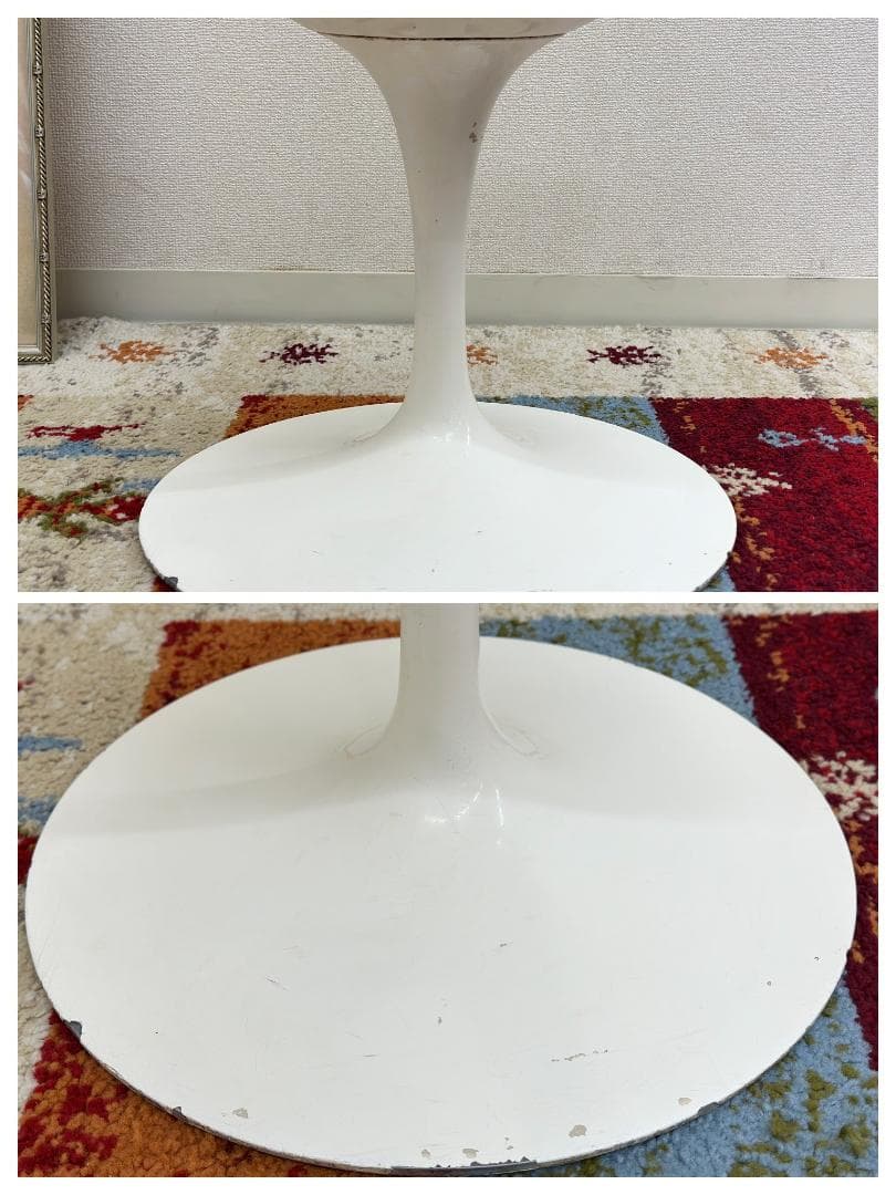 ヴィンテージ■Knoll■チューリップアームレスチェア　エーロ・サーリネン　名作