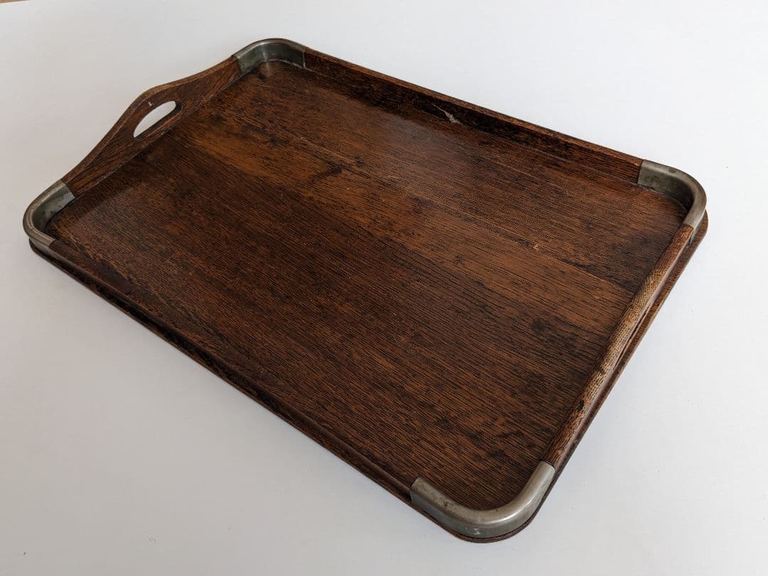 値下げ！ イギリス アンティーク 木製トレイ ヴィンテージ 雑貨 北欧ビンテージ