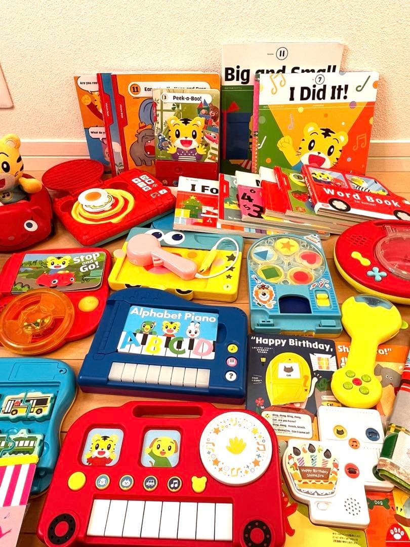 DVD付　こどもちゃれんじ　English エデュトイ　2年8ヶ月分　1〜4歳