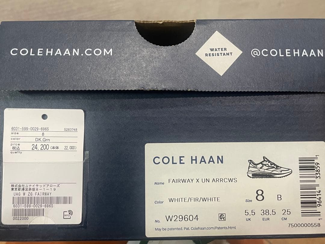 希少COLE HAAN ✖️ユナイテッドアローズ￼GRAND 360ゴルフシューズ