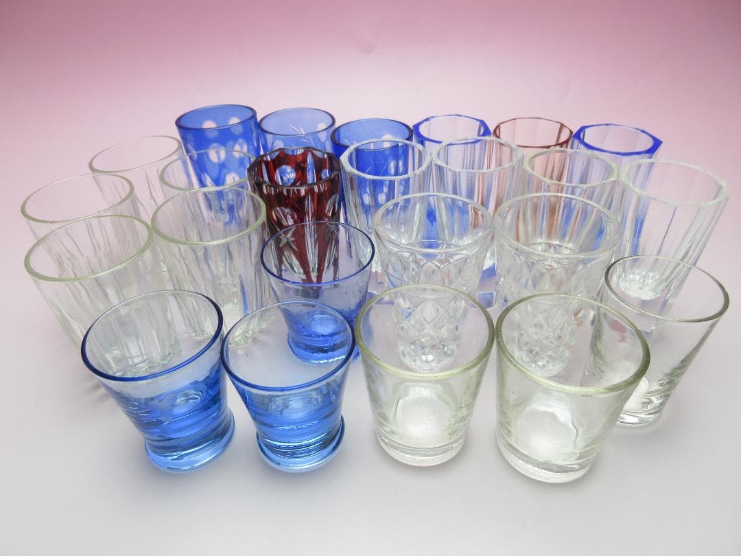 昭和初期 他 ショットグラス 色々 大量 まとめて A 70610