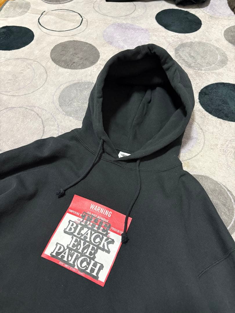 THE BLACK EYE PATCH ブラックパーカー Mサイズ