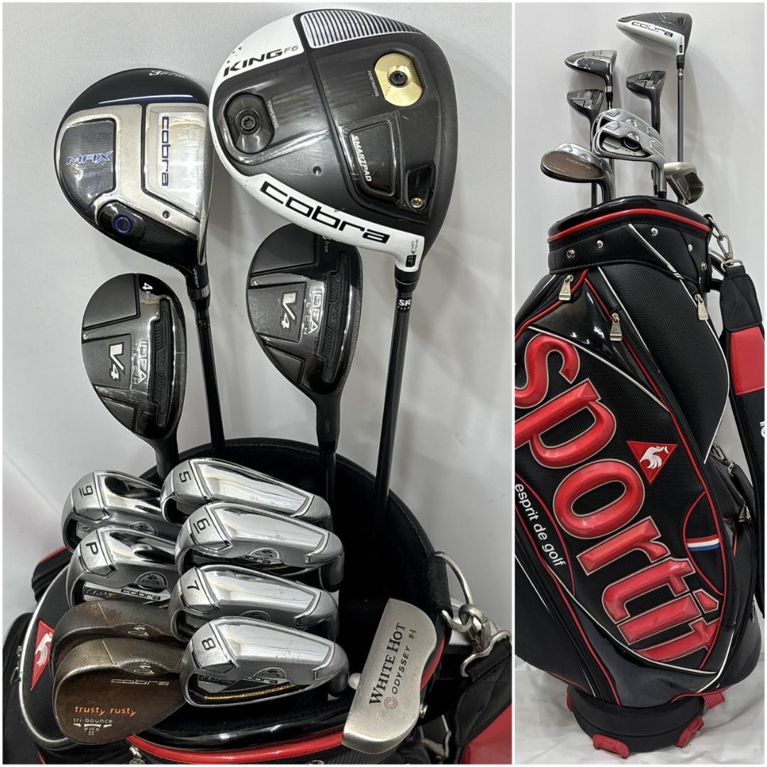 メンズ右利き初心者用　コブラ　cobra　ゴルフクラブセット　W-2574