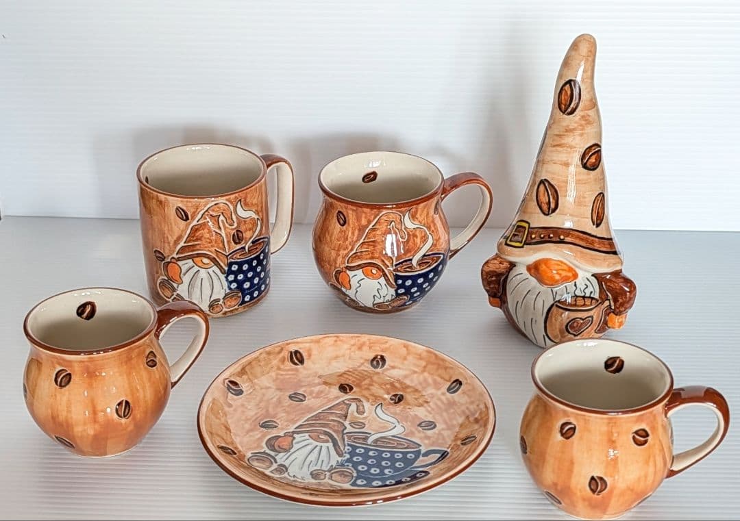 ポーリッシュポタリー ⭐レア Moja コーヒーセット✩˚。⋆