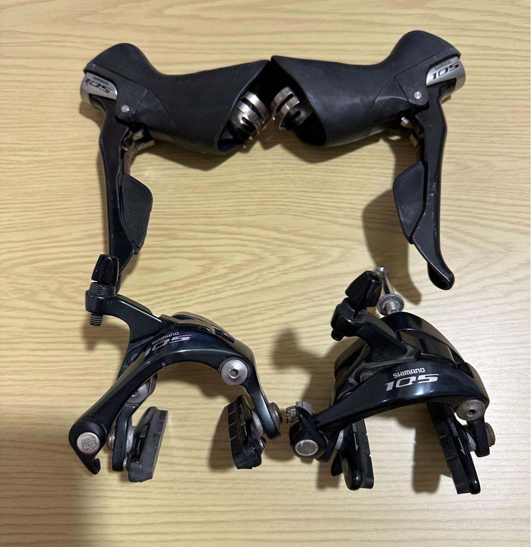 SHIMANO シマノ R5800 11s レバー左右 キャリパー前後セット