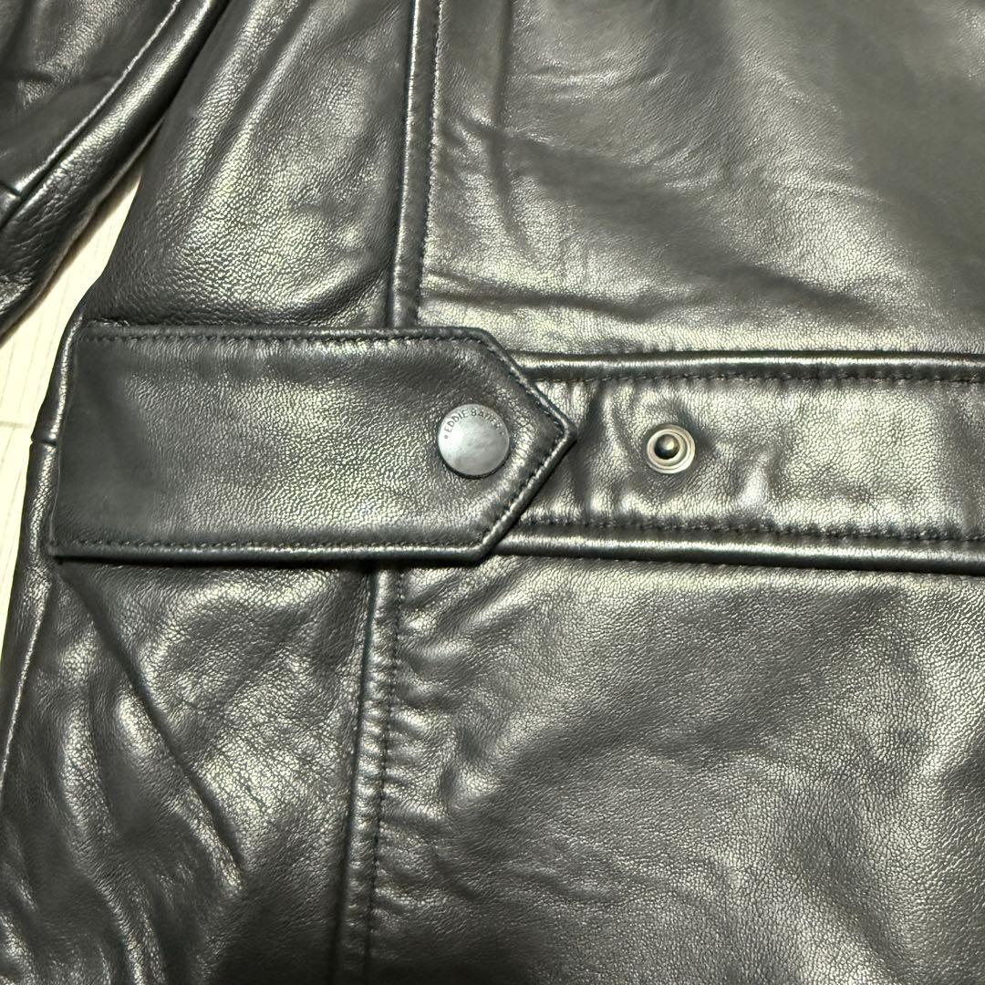 EDDIE BAUER 00's ラムレザー レザーハーフコート