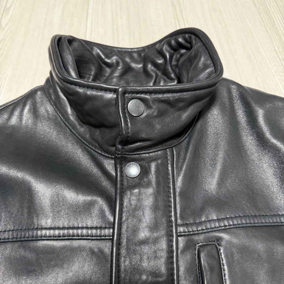 EDDIE BAUER 00's ラムレザー レザーハーフコート