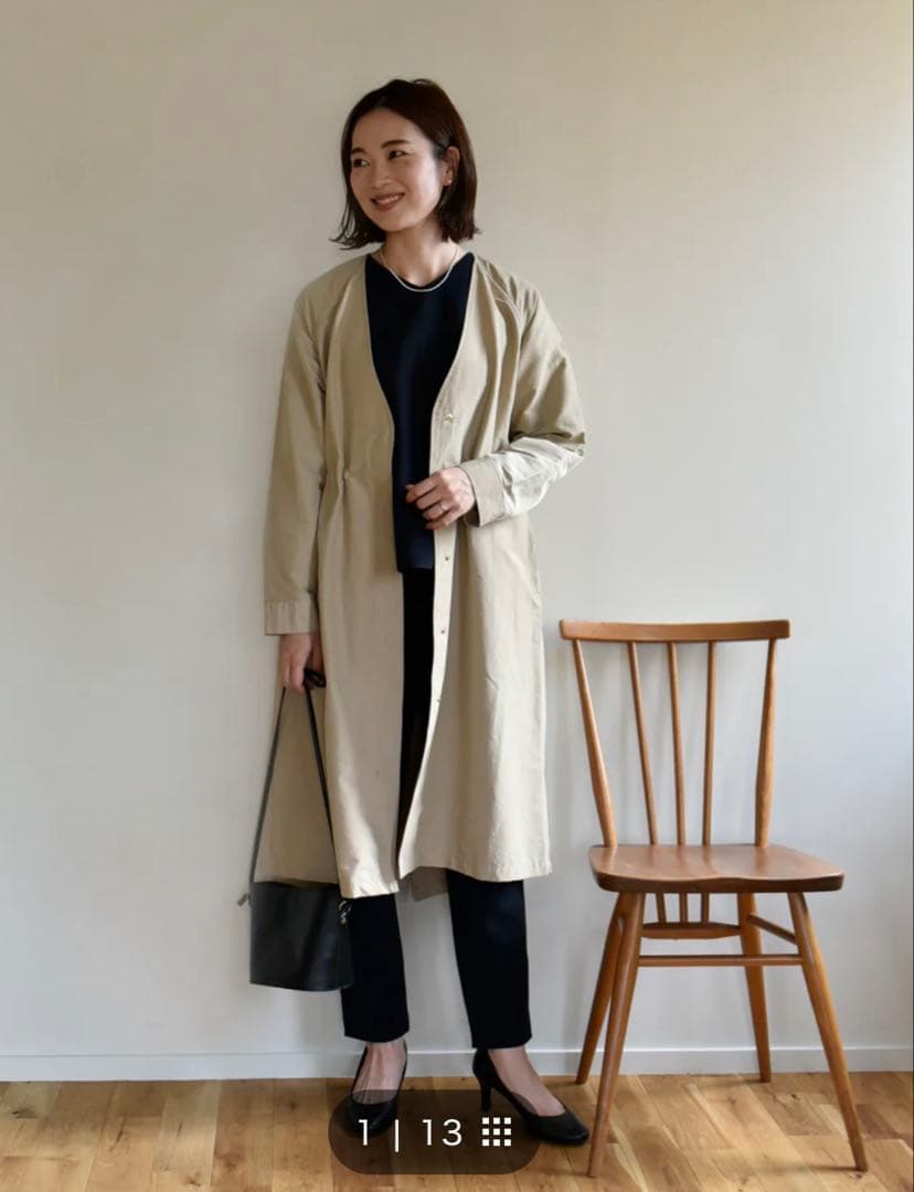 専用☆美品です　アワーホーム 頼れるノーカラーコート