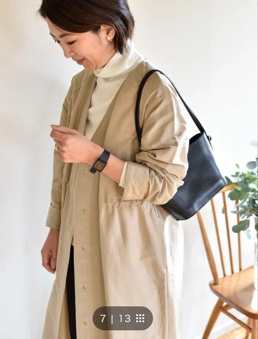 専用☆美品です　アワーホーム 頼れるノーカラーコート