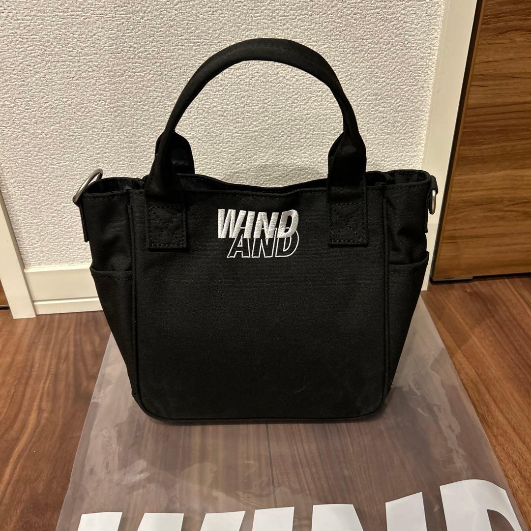 バッグ WIND AND SEA MULCH SHOULDER BAG \"Black\"