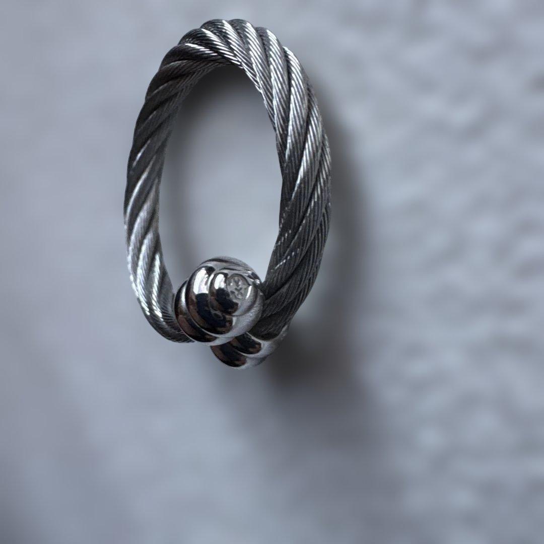 CHARRIOL Ring　シャリオールリング 指輪 ワイヤー　約15号