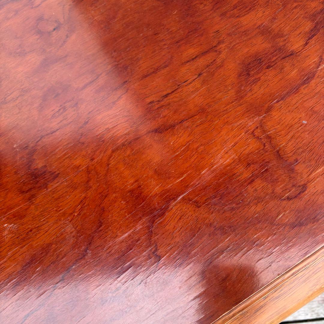 カリモク コロニアルシリーズ センターテーブル ローテーブル 棚付き 北欧レトロ