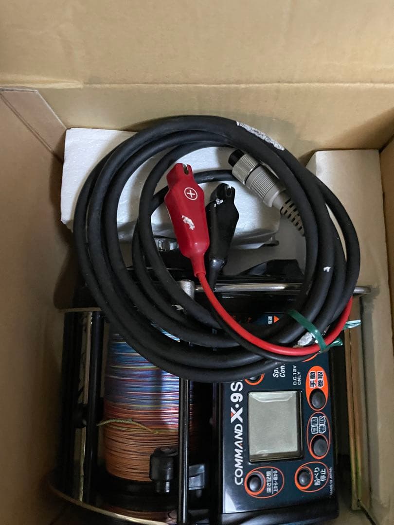 ま*き様 ミヤマエ　COMMAND X-9SP 電動リール