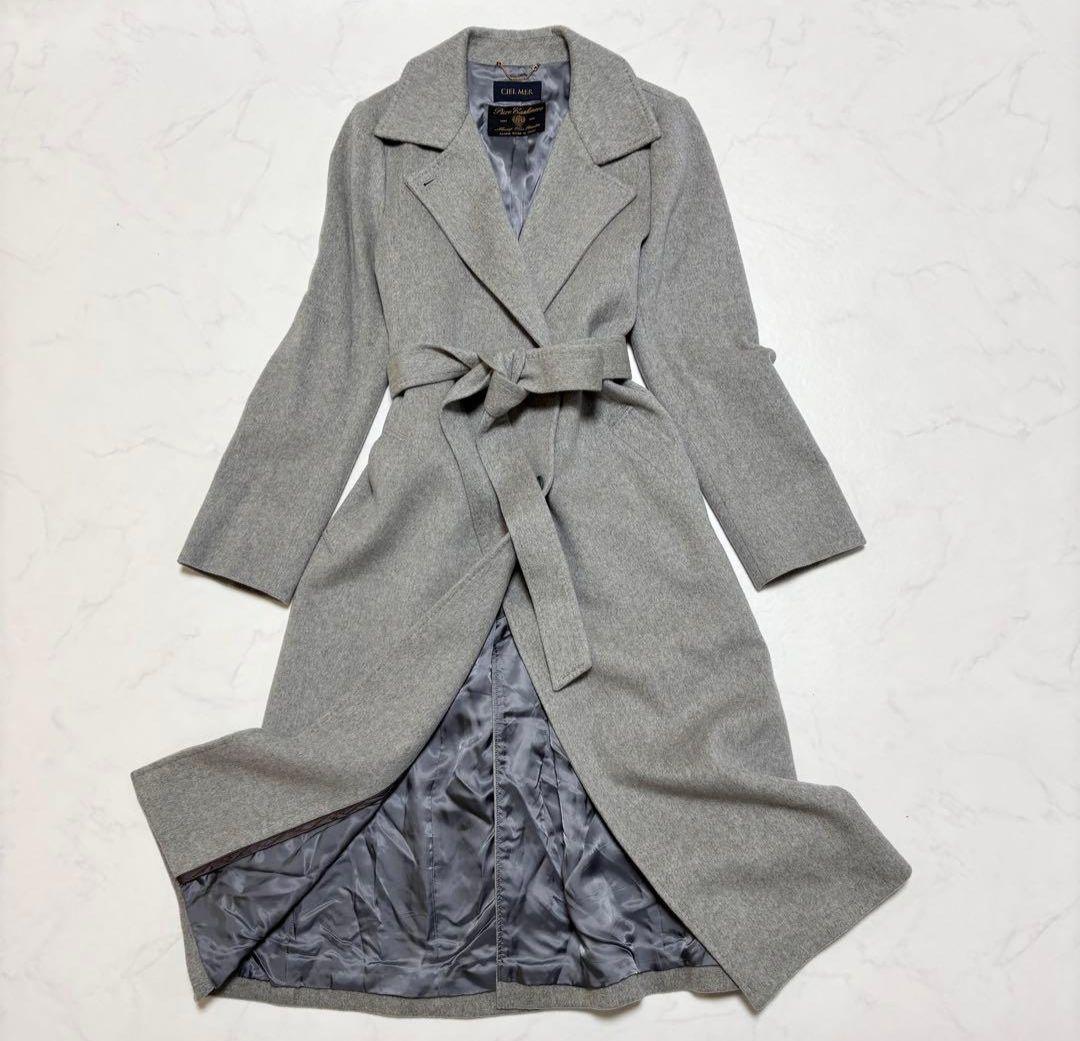 オンワード樫山 CIELMER カシミヤ100％ロングコート