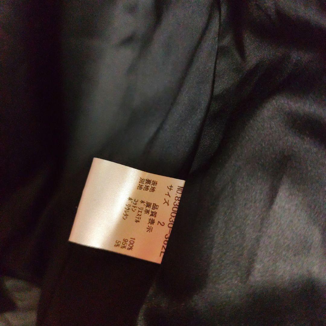 良品　ノーアイディー　レザースエード　フーデッドジャケット