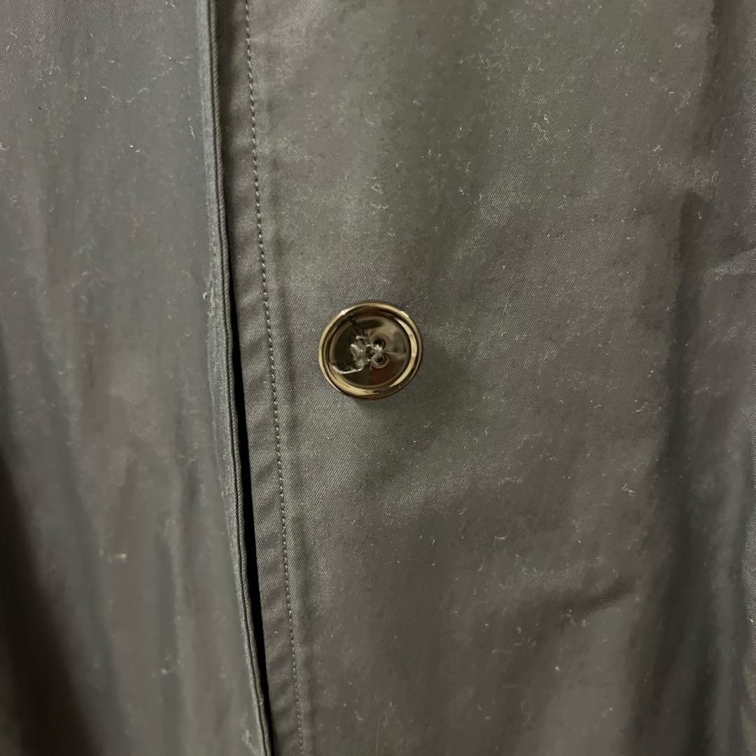 MM6 ネイビー トレンチコート ロングコート