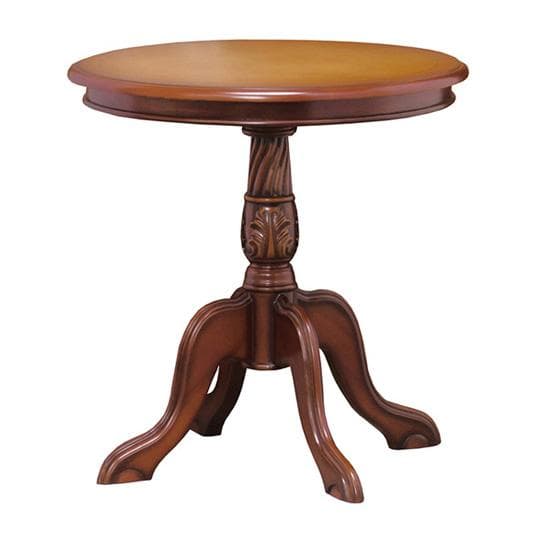 円形テーブル ヨーロピアン 幅60 ブラウン