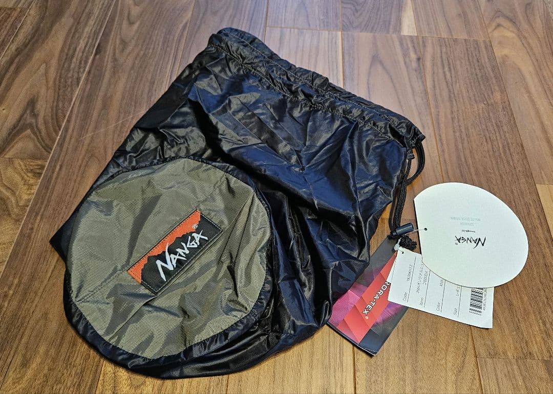 ナンガ 3ten 別注 シュラフ オーロラテックス 600DX　保管袋付き