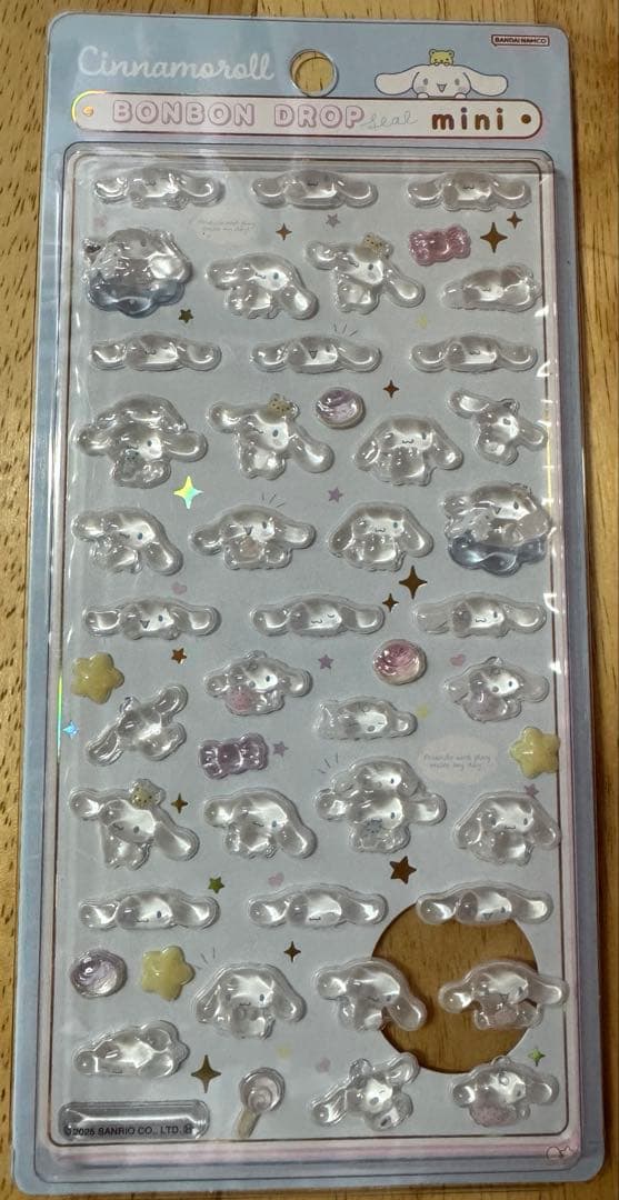 国内正規品　サンリオ　ボンボンドロップシールミニ　8種類　コンプリート