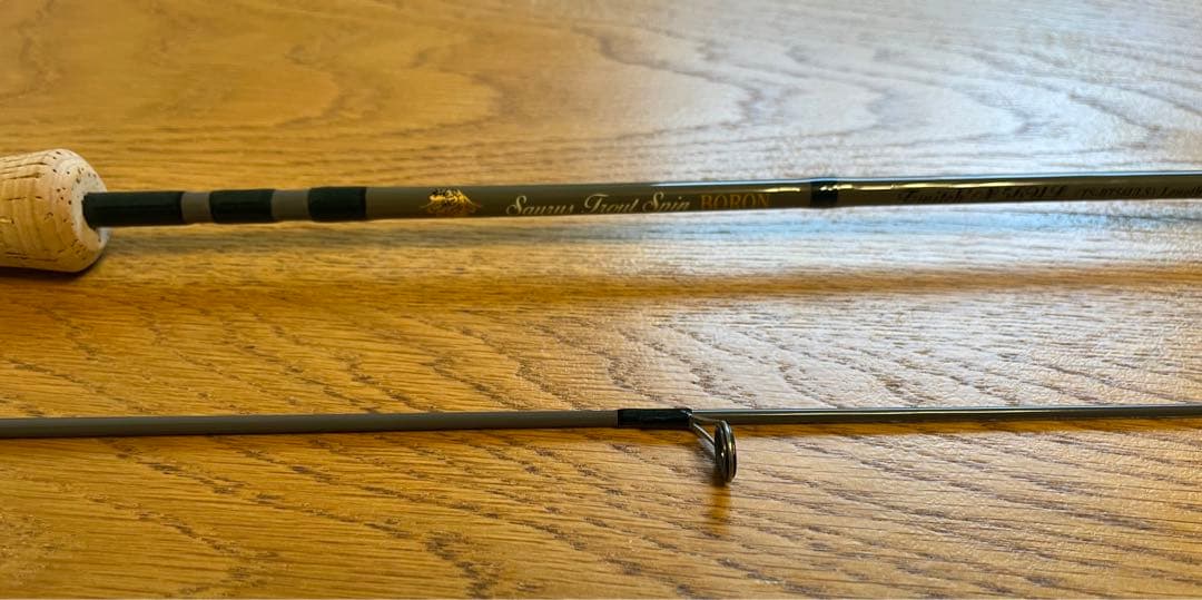 ザウルストラウトSpinBORON Twitch'N 56ULトラウトロッド