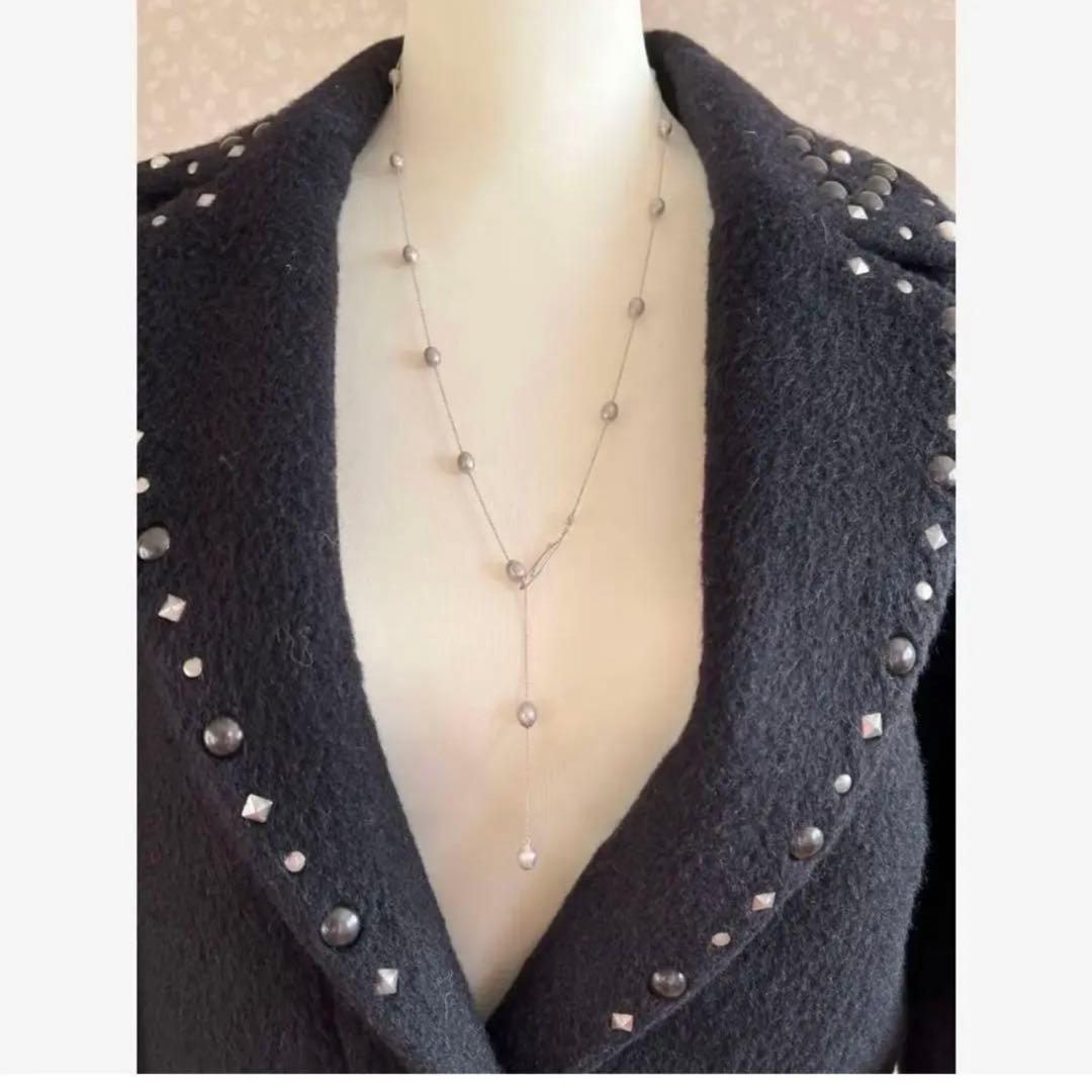 超美品♪ coach 控えめビジュースタッズが素敵な♪ ウールモヘアコート