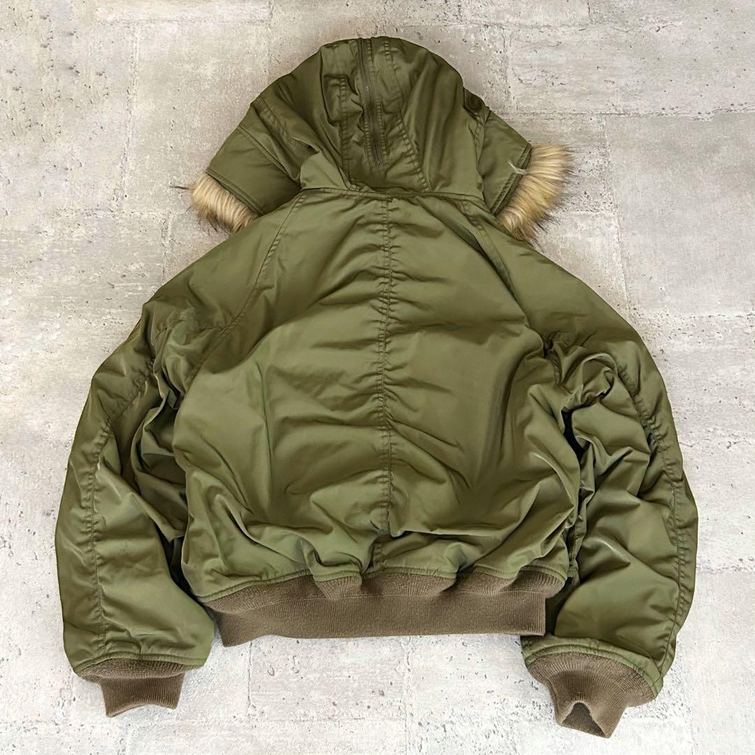 大人気 moussy n2b フライトジャケット 短丈 ボンバージャケット