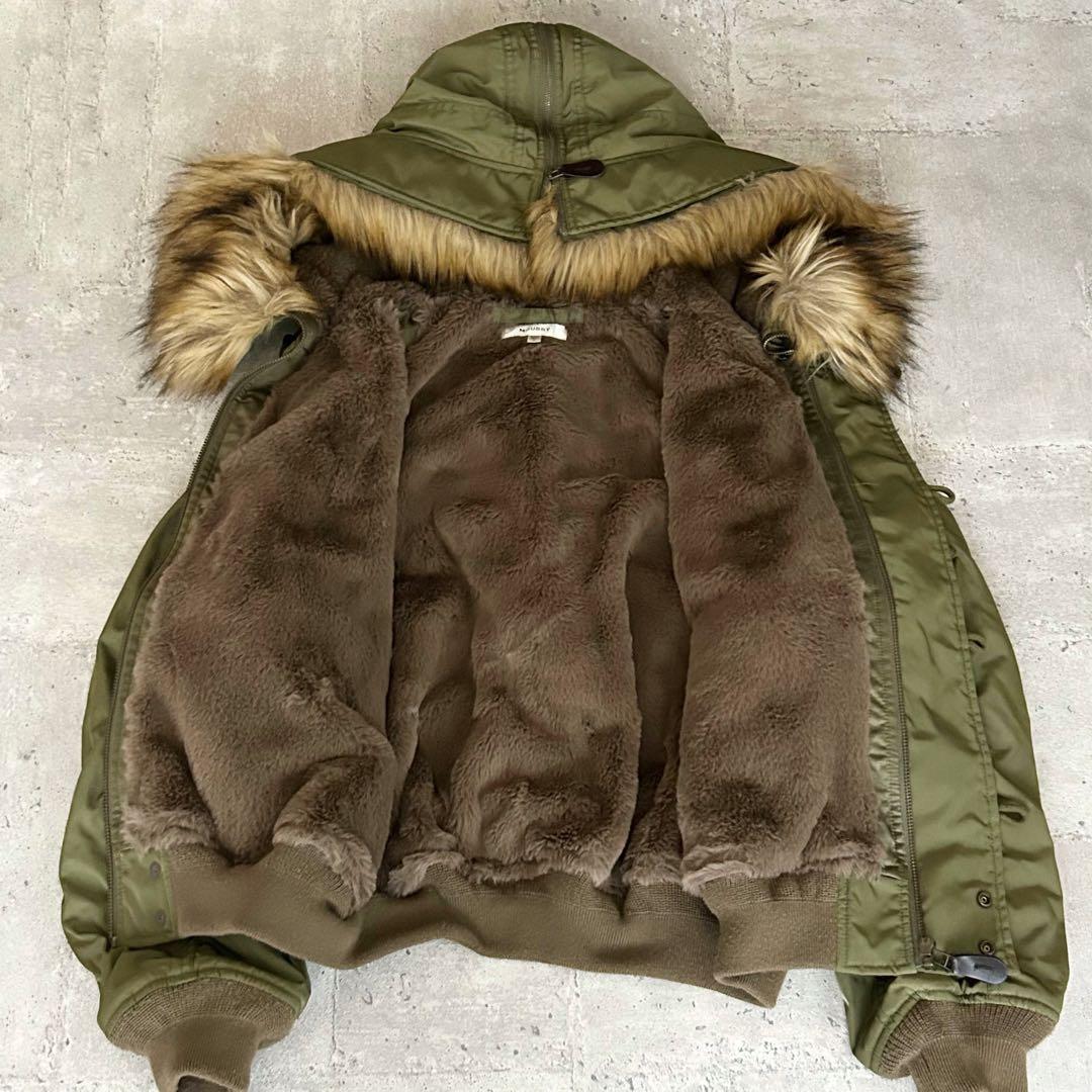 大人気 moussy n2b フライトジャケット 短丈 ボンバージャケット