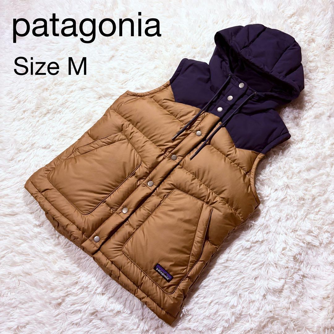 patagonia パタゴニア フード付き ダウンベスト Mサイズ