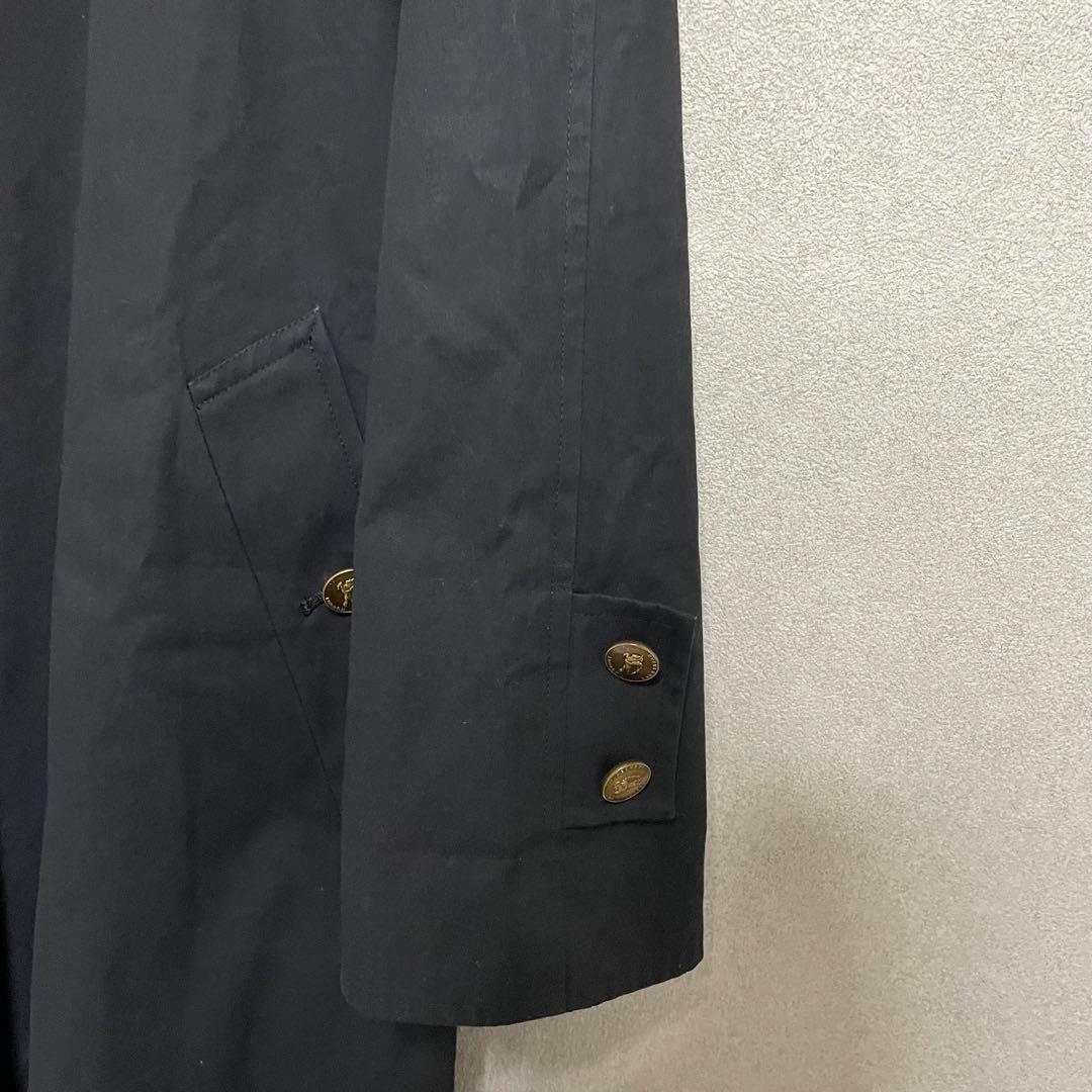 希少　一枚袖　金タグ　バーバリー コート ノバチェック ブラック　ベルト　美品