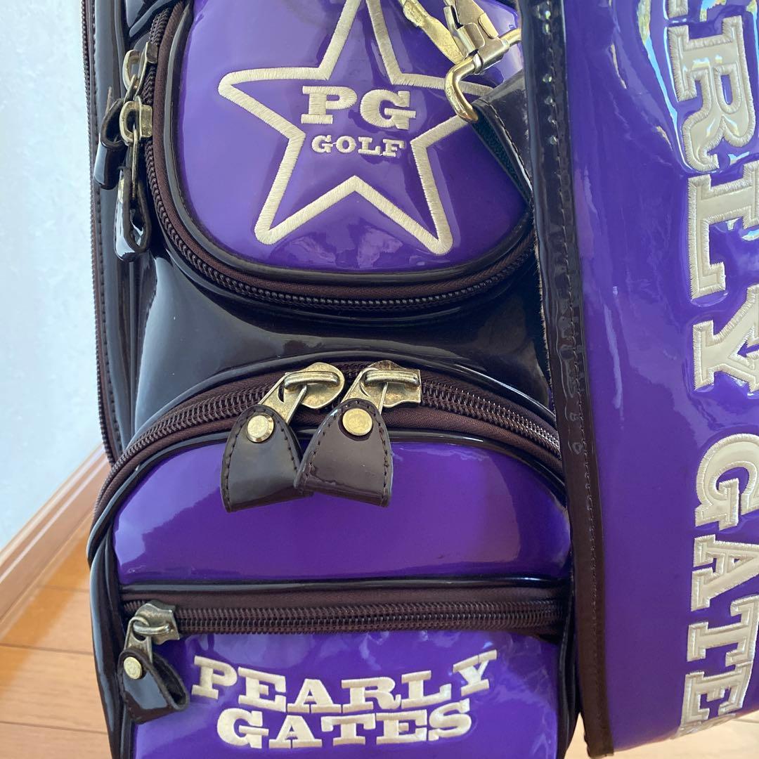 PEARLY GATES キャディバッグ 89 パープル