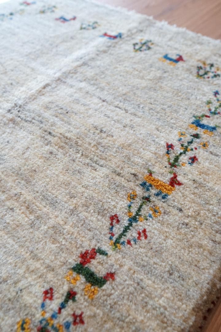 ギャッベ ペルシャ手織りギャベ アマレ族130×80cm 玄関マット
