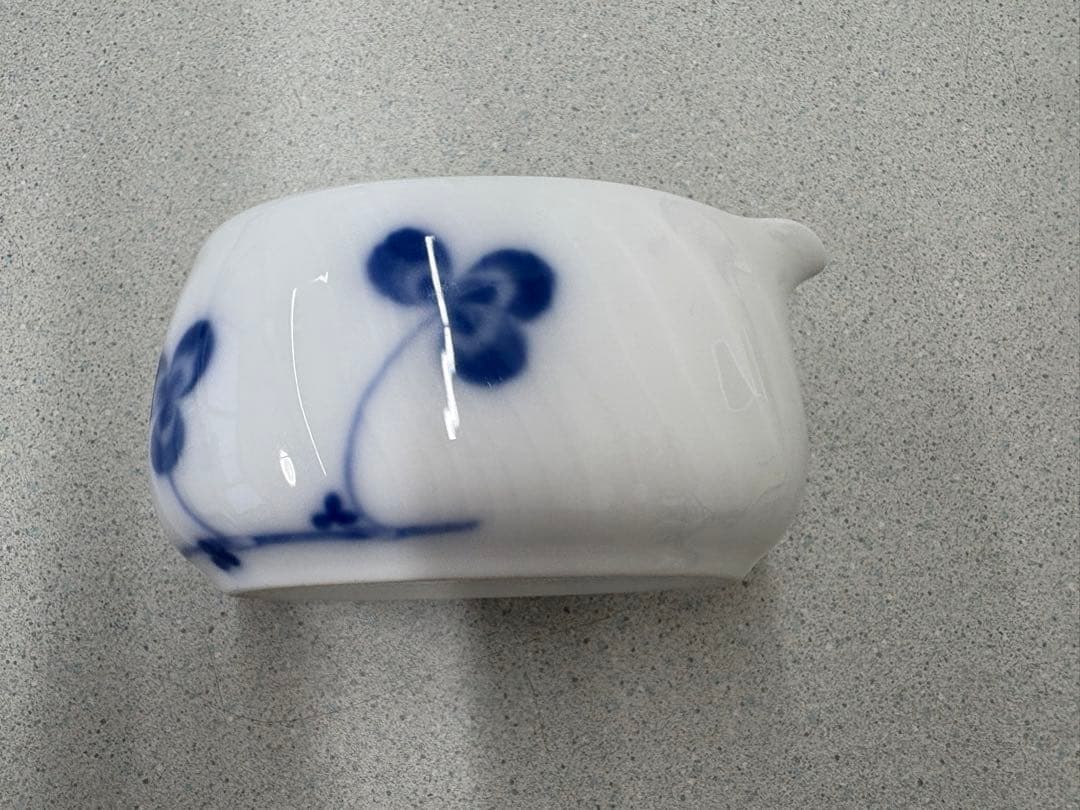 大倉陶園 ハピネス オーバル皿、片口 ソース入れ