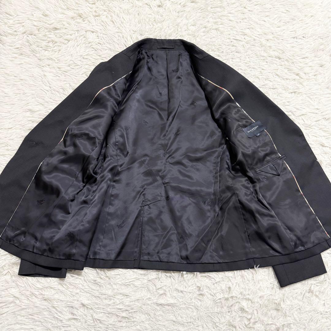 極美品✨BURBERRY LONDON セットアップ　ホースロゴ　シングル