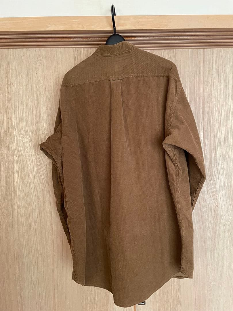 ノースフェイスパープルレーベル コーデュロイ バンドカラーシャツ NT3159N