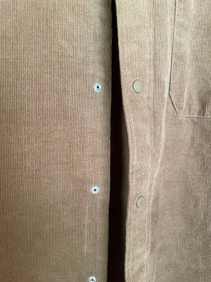 ノースフェイスパープルレーベル コーデュロイ バンドカラーシャツ NT3159N