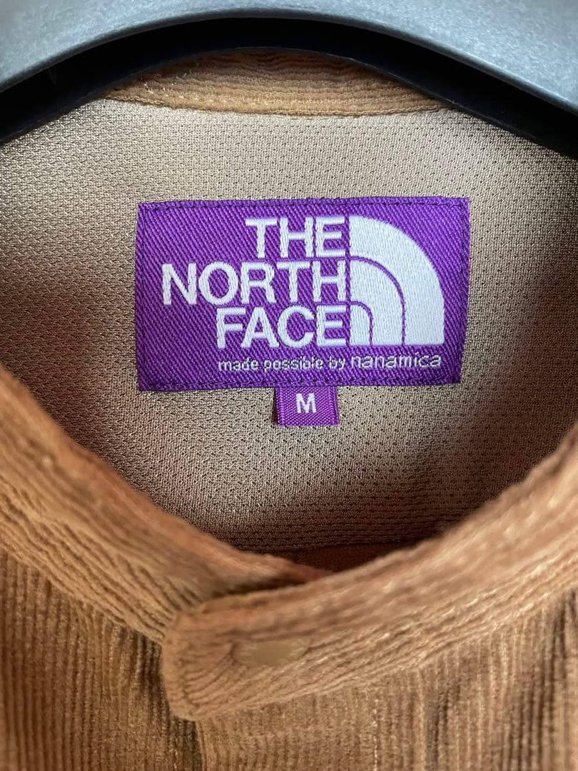 ノースフェイスパープルレーベル コーデュロイ バンドカラーシャツ NT3159N