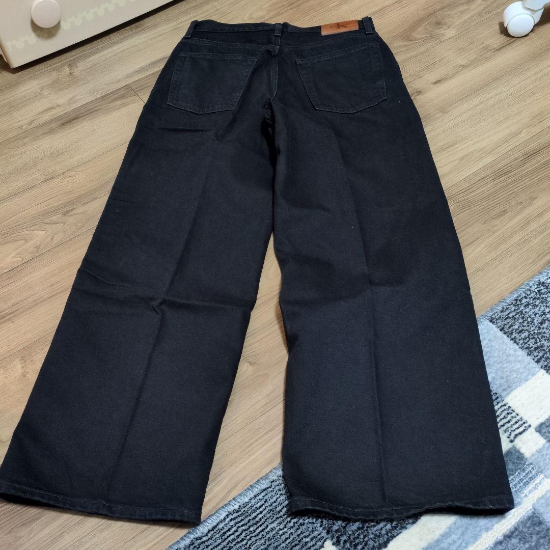 颯*様 本日最終〜新品！  ☆Baggy ブラックデニムパ