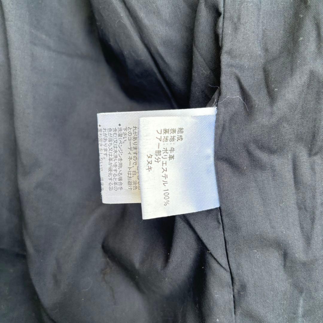 新品未使用✨レザートラッカージャケット　Gジャン　1st 本革　ネイビー