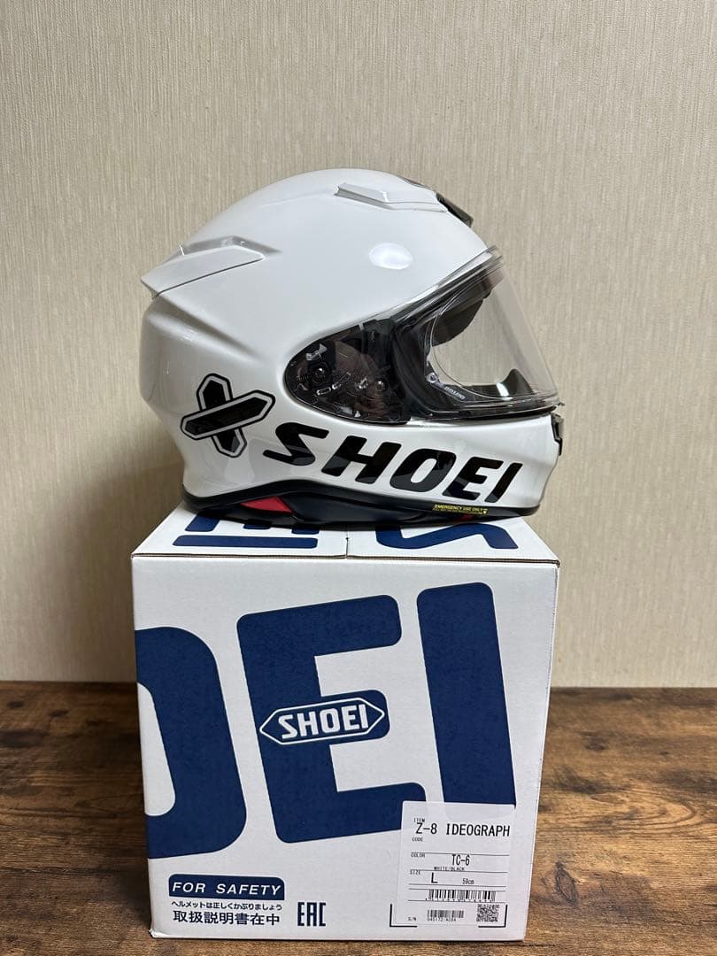美品SHOEI Z-8 IDEOGRAPH(SHOEI Gallery限定)