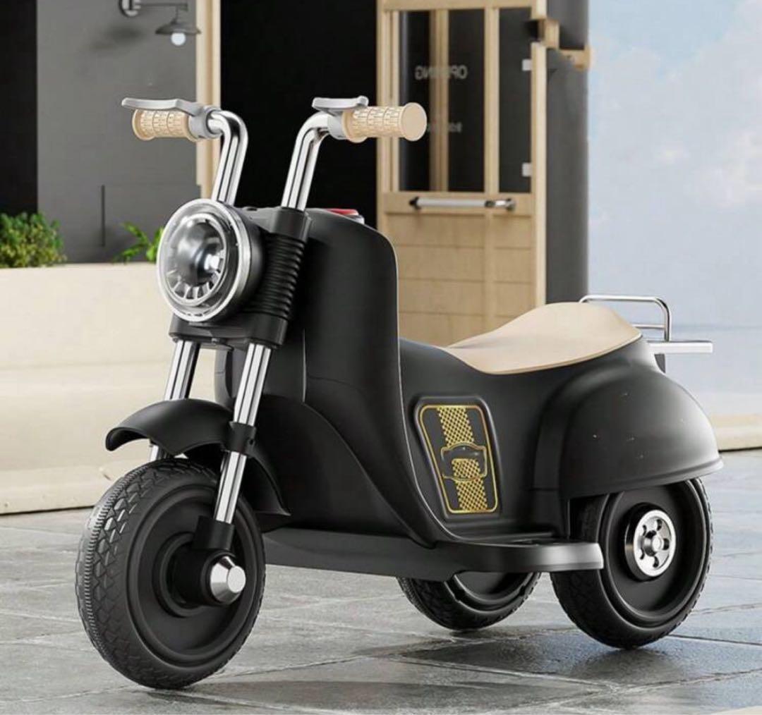 電動バイク コード付き 子供用 音楽付き