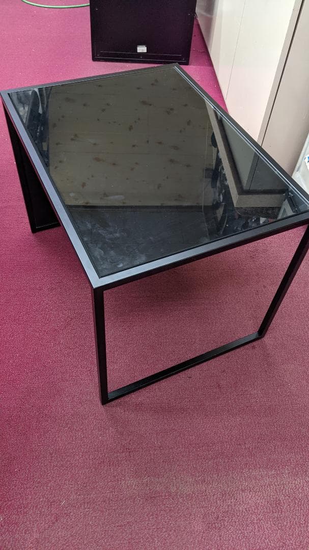 CASSINA IXC . カッシーナ ガラス テーブル 1