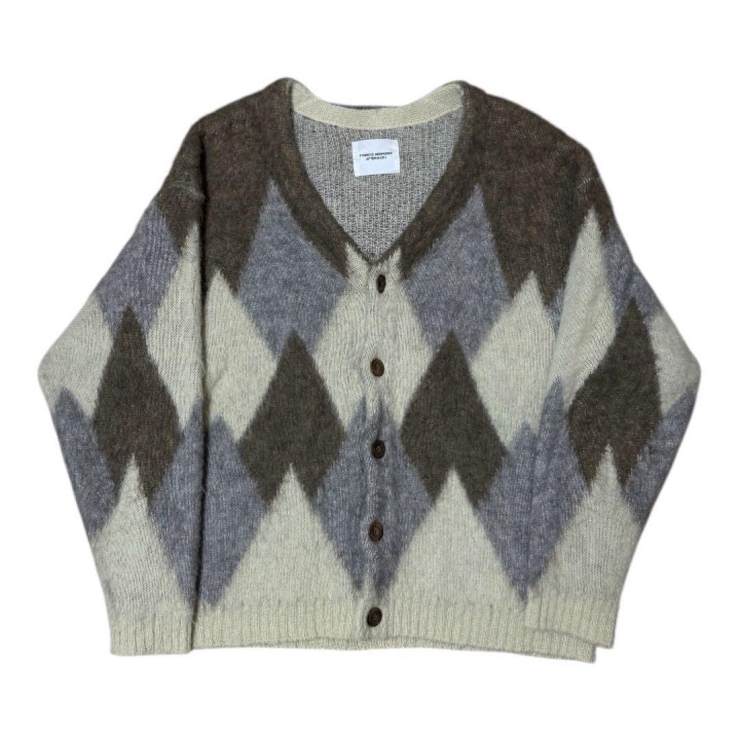 finders keepers after math アーガイル柄　カーディガン