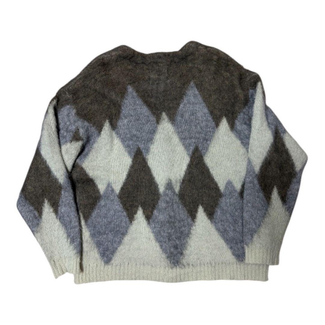 finders keepers after math アーガイル柄　カーディガン