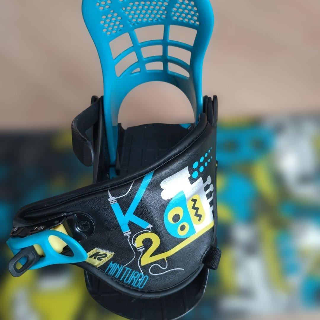 K2 ジュニア　スノーボードセット110cm （ブーツ・バインディング付き）